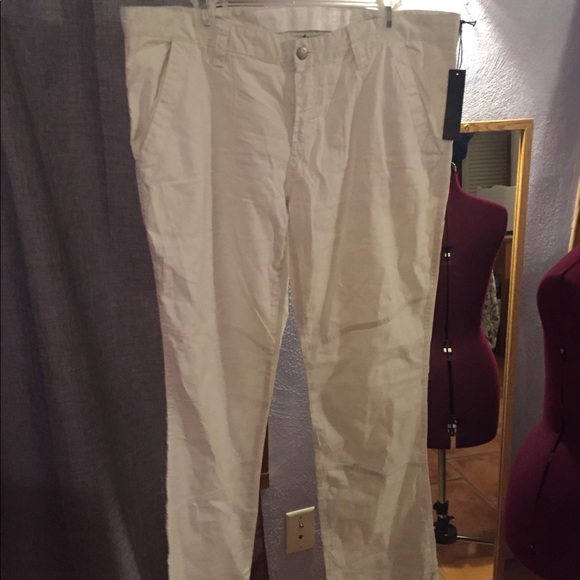 NWT Joes Jeans white white leg slacks size 32 - Picture 5 of 5